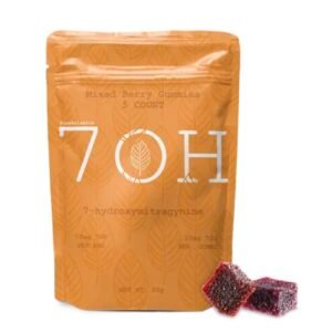 7OH 7 Hydroxy Mixed Berry Gummies 50mg