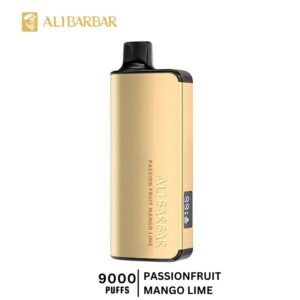 ALIBARBAR INGOT 9000 Puffs Passionfruit Mango Lime