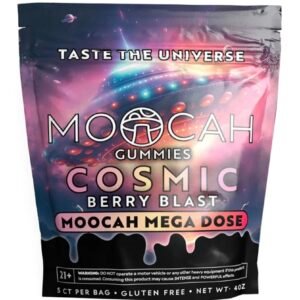 Berry Blast Moocah Mega Dose Mushroom Gummies 5ct