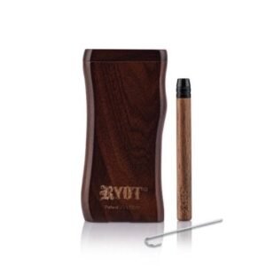 RYOT ERGONOMIC WOODEN DUGOUT SET WITH MAGNETIC POKER & TASTER BAT